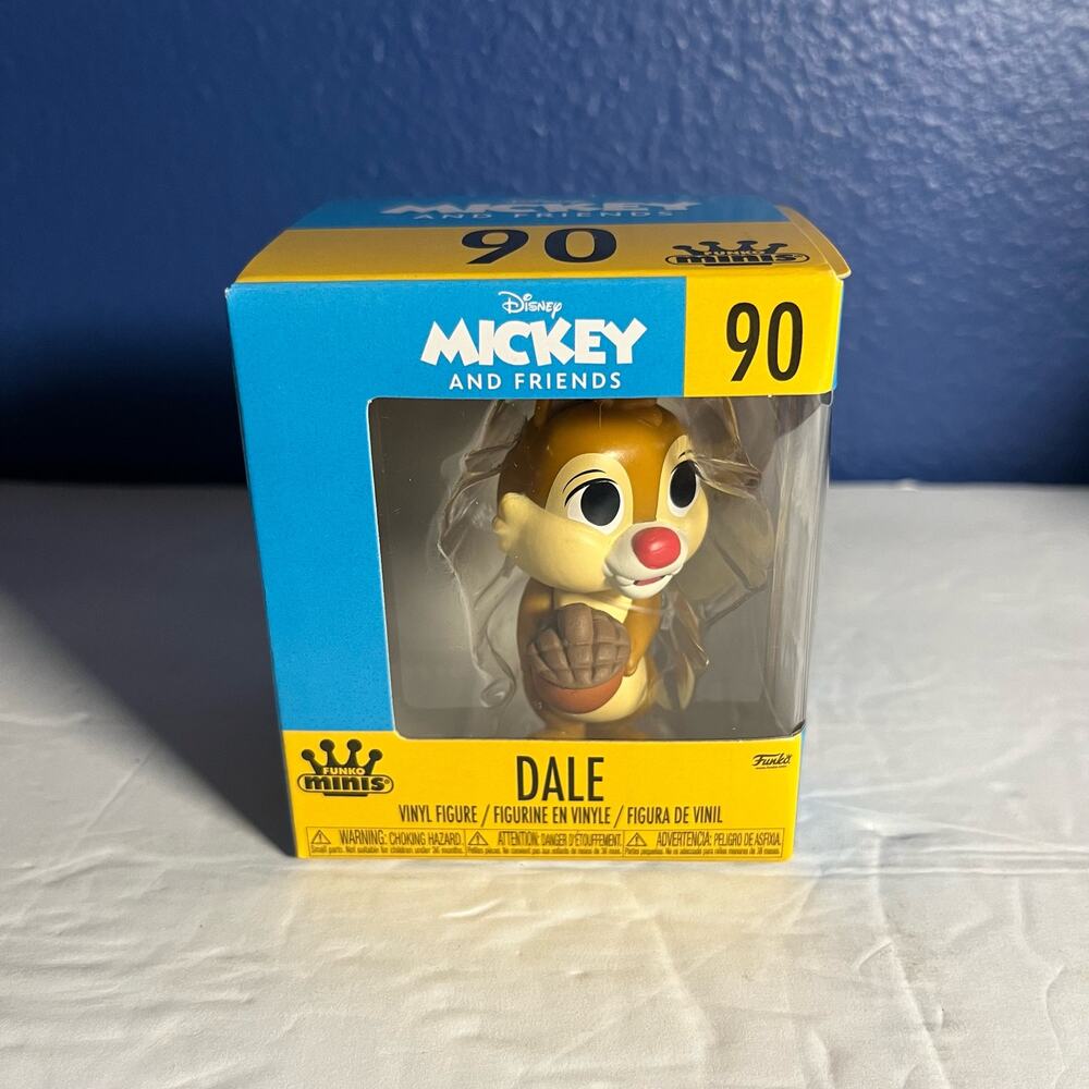 Dale Chipmunk FUNKO MINIS Disney Mickey & Friends Vinyl Figures 90